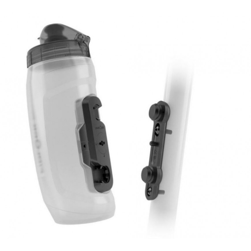 GERTUVĖ TWIST BOTTLE 590 + BIKE BASE SET PERMATOMA/SKAIDRI
