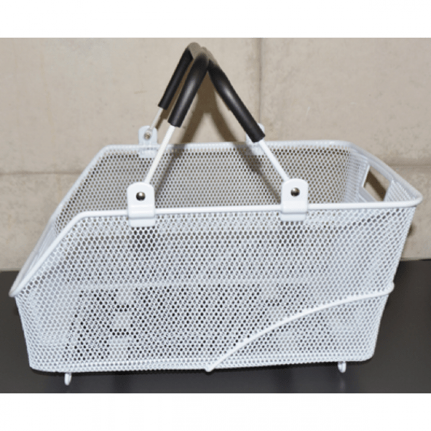 Krepšys su rankenomis i-Rack II baltas metalinis Krepšys su rankenomis i-Rack II baltas metalinis