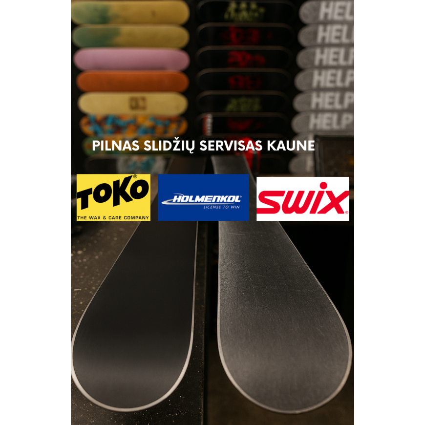 Pilnas slidžių servisas PRO Pilnas slidžių servisas PRO
