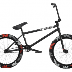 Dviratis BMX Radio Darko 20" Matt Black