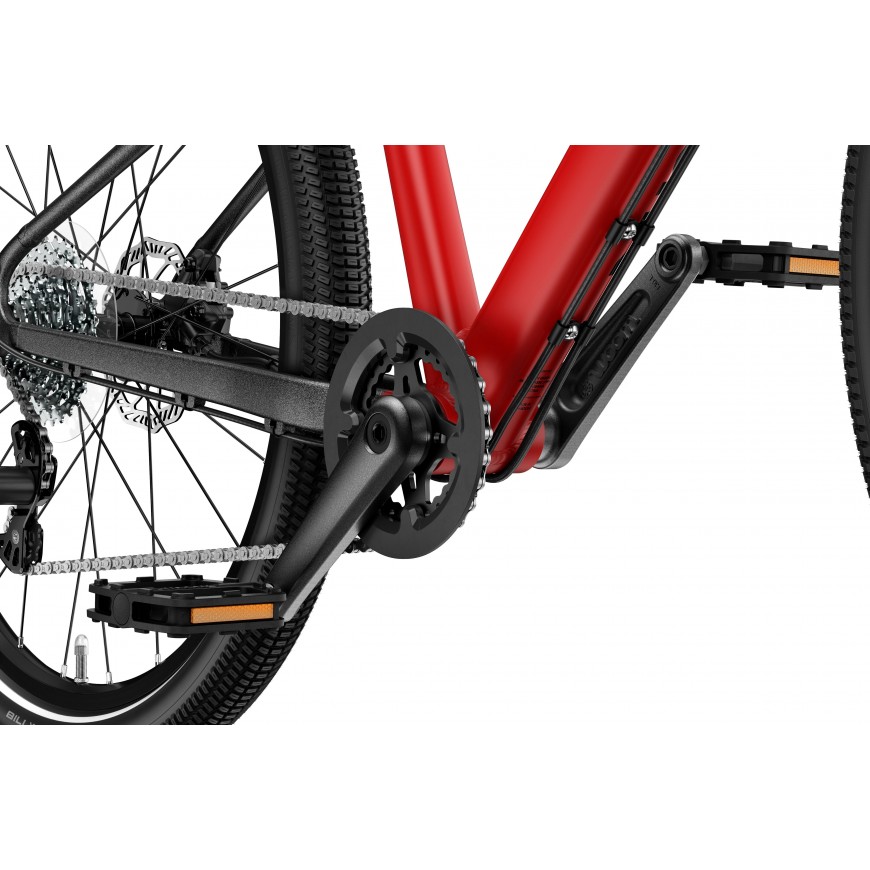 Dviratis Woom 6 Explorer Red
