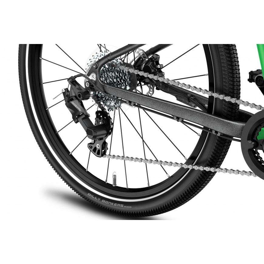 Dviratis Woom 6 Explorer Green Dviratis Woom 6 Explorer Green