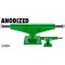 Riedlentės ašys VENTURE ANODIZED Green