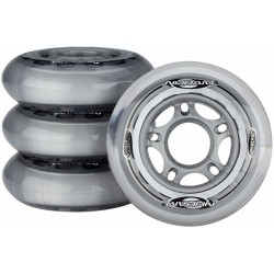 Nijdam skate wheels 76 x 24 mm 82A ratukai