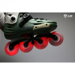 Šviečiantys LED Flying Eagle ratukai LazerWheelz Red Fire+ Spark