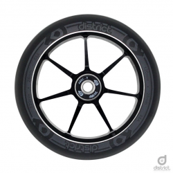 District Scooters Dual Width Black/Grey 120mmx28mm