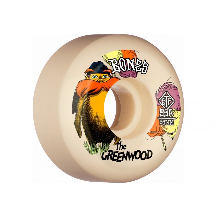 BONES STF PRO THE GREENWOOD V5 99A BONES STF PRO THE GREENWOOD V5 99A