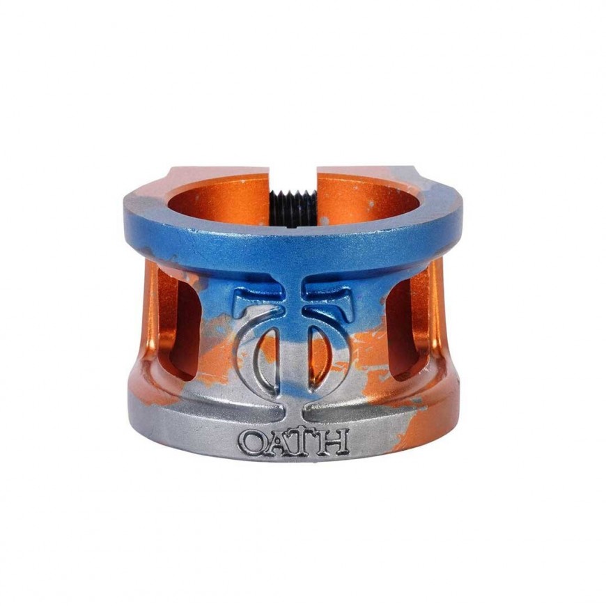 Vairo užspaudėjas OATH Tit/Orange Blue Vairo užspaudėjas OATH Tit/Orange Blue