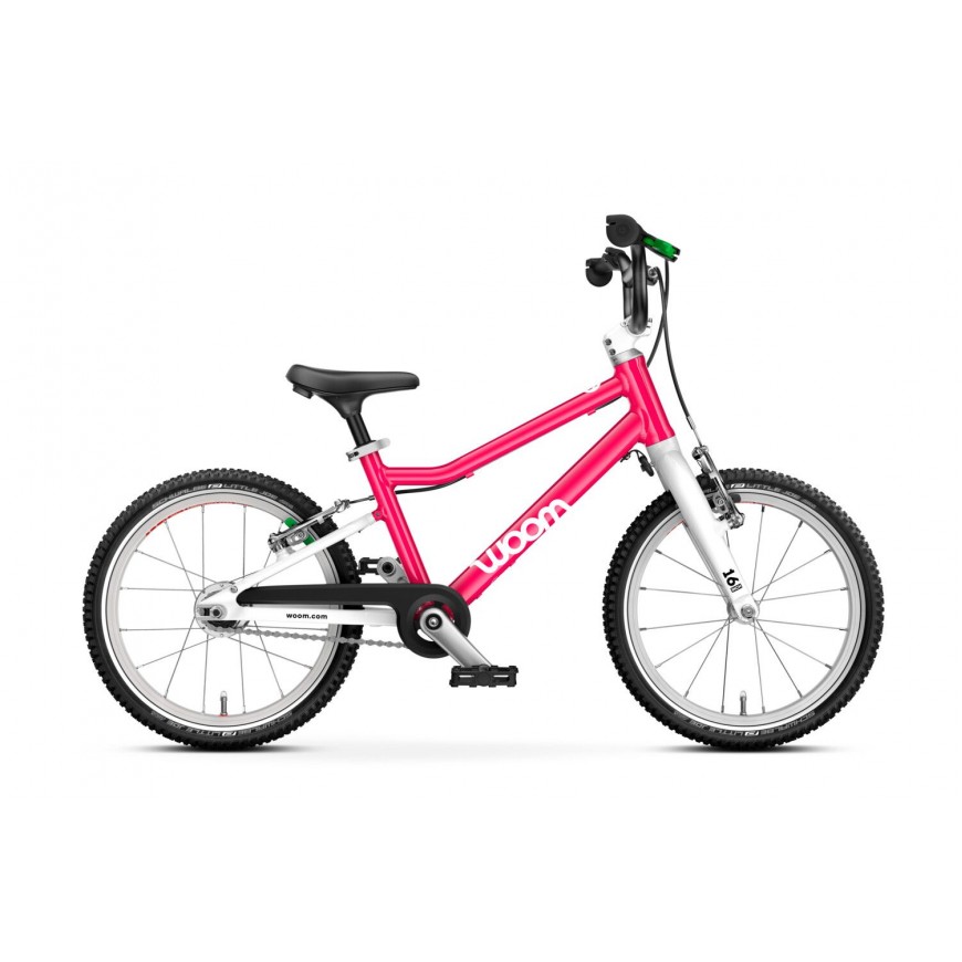 Dviratis WOOM 3 GO AUTOMAGIC Hot pink Dviratis WOOM 3 GO AUTOMAGIC Hot pink