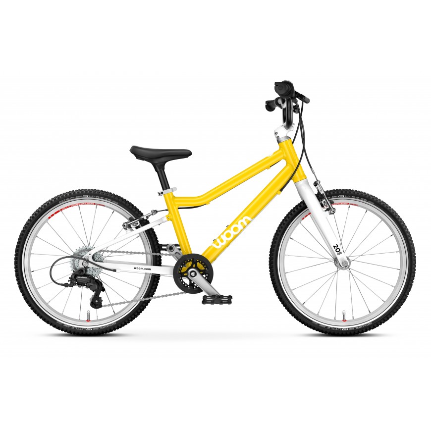 Dviratis Woom 4 GO 20" YELLOW